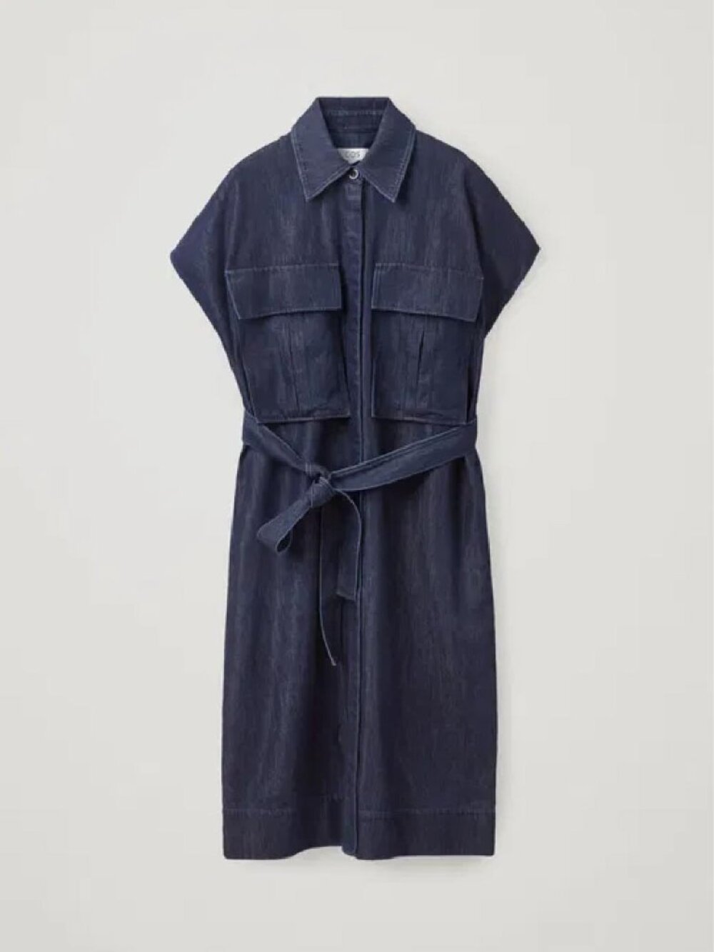 COS DENIM UTILITY DRESS size 6